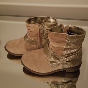 Sparkle Heeled Booties